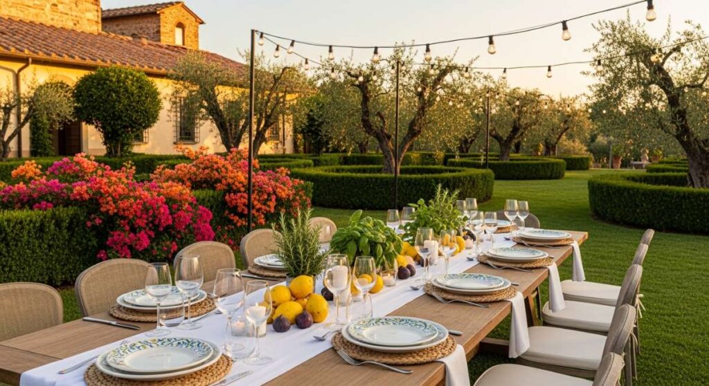 featured: the italian summer aesthetic: everything you need for an unforgettable garden party