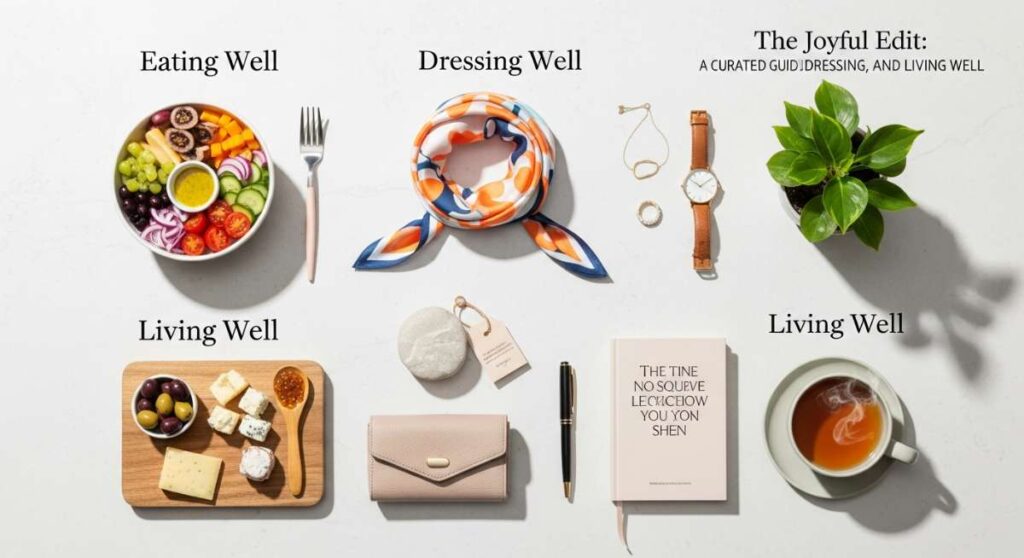 featured: the joyful edit: a curated guide to eating, dressing, and living well