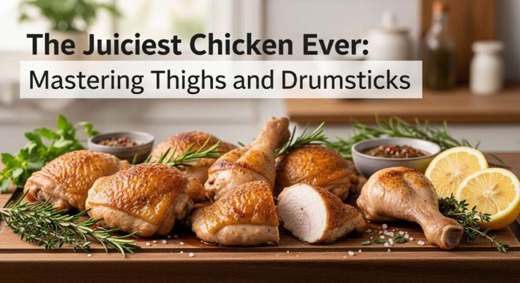 The Juiciest Chicken Ever: Mastering Thighs and Drumsticks featured: the juiciest chicken ever: mastering thighs and drumsticks