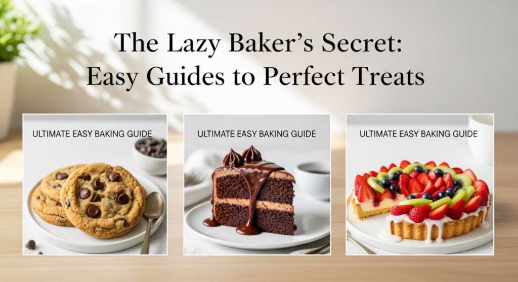 The Lazy Baker's Secret: Easy Guides to Perfect Treats featured: the lazy baker's secret: easy guides to perfect treats
