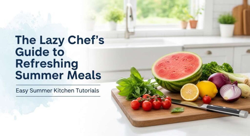 featured: the lazy chef’s guide to refreshing summer meals