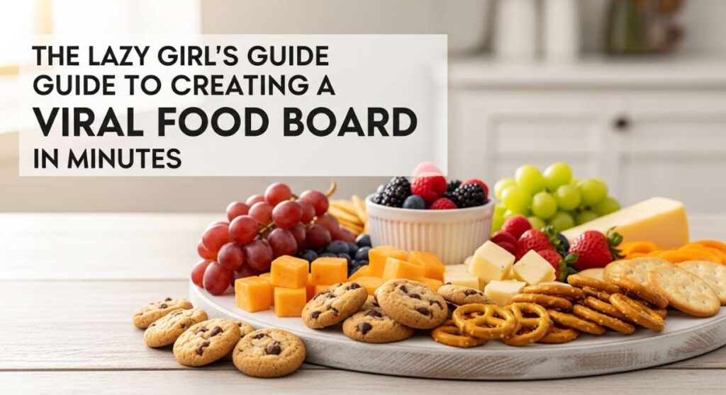 The Lazy Girl's Guide to Creating a Viral Food Board in Minutes featured: the lazy girl's guide to creating a viral food board in minutes