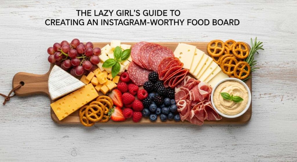 featured: the lazy girl's guide to creating an instagram worthy food board