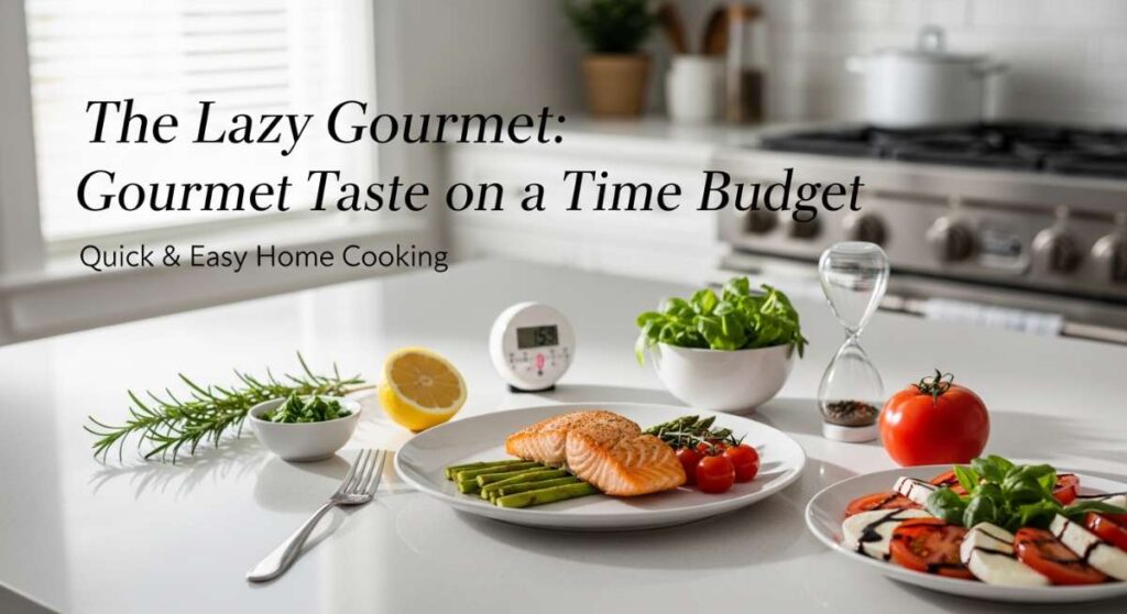 featured: the lazy gourmet: gourmet taste on a time budget