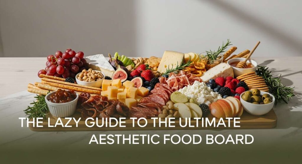featured: the lazy guide to the ultimate aesthetic food board