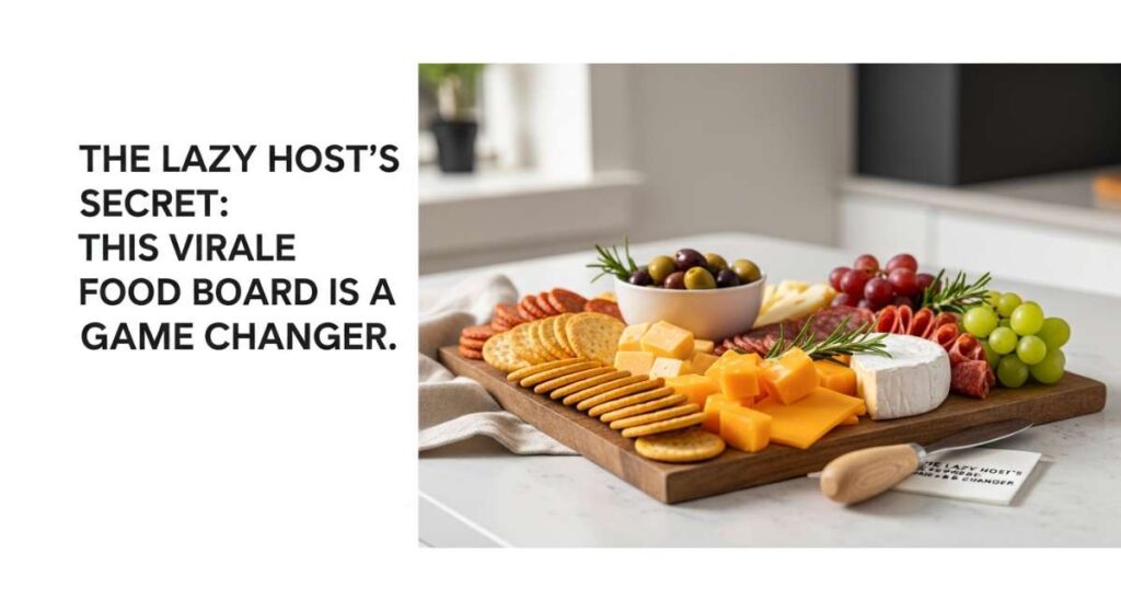 featured: the lazy host’s secret: this viral simple food board is a game changer