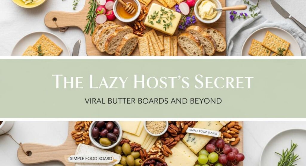 featured: the lazy host’s secret: viral butter boards and beyond