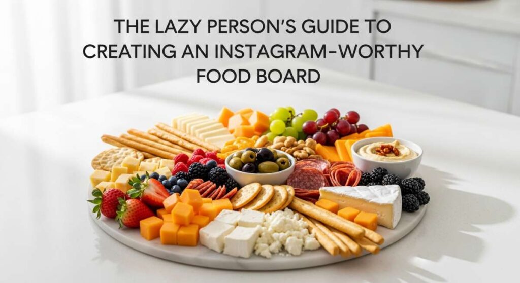 featured: the lazy person's guide to creating an instagram worthy food board