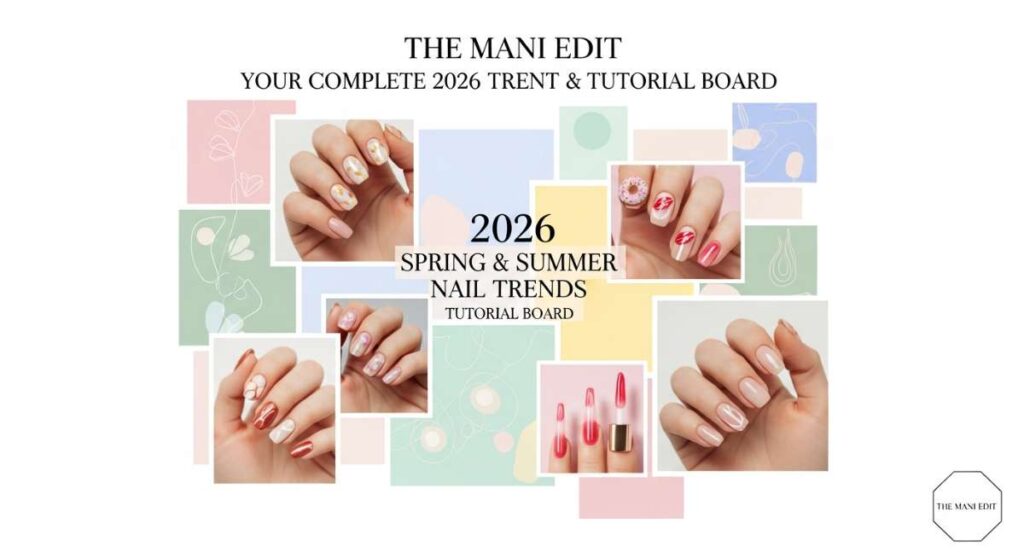 featured: the mani edit: your complete 2026 spring & summer trend report & tutorial board