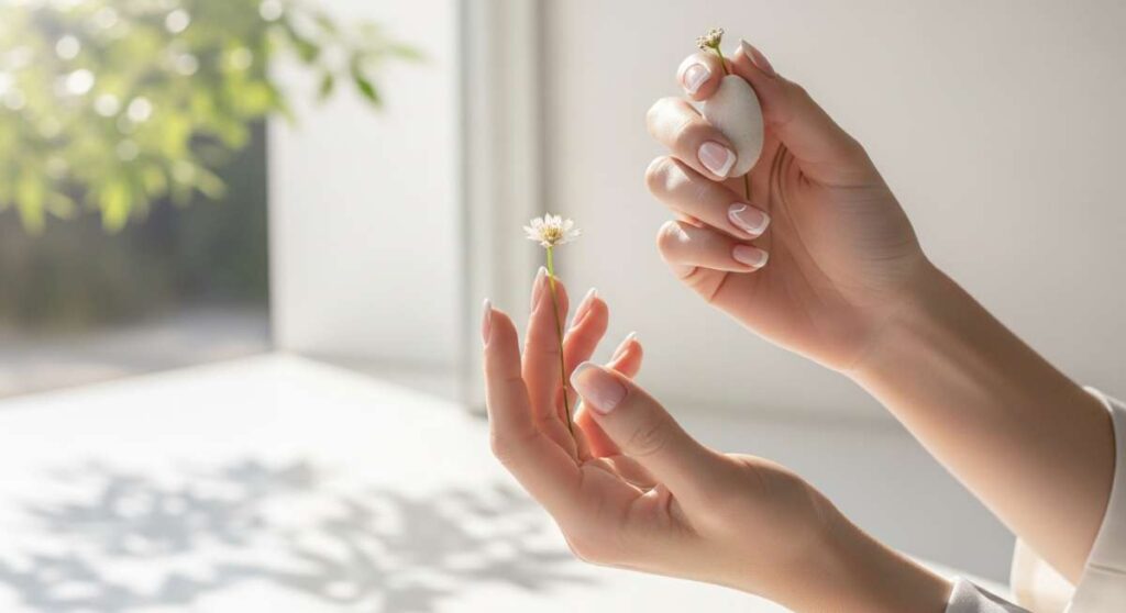 featured: the micro french revolution: chic, barely there nail art you can do in minutes