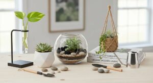 featured: the minimalist greenery guide: easy diys for a modern organic home