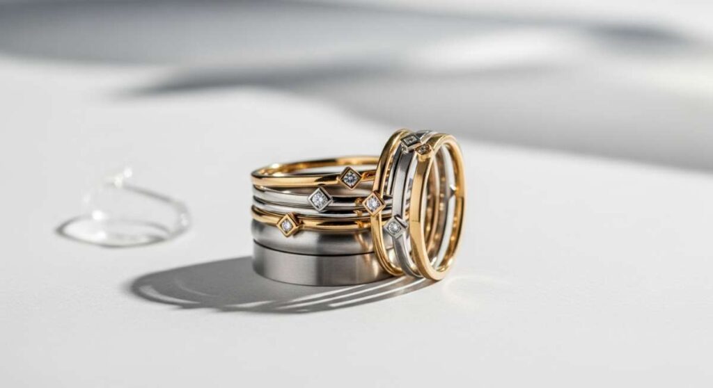 featured: the minimalist’s guide to mastering the perfect ring stack