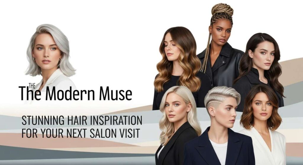 The Modern Muse: Stunning Hair Inspiration for Your Next Salon Visit featured: the modern muse: stunning hair inspiration for your next salon visit