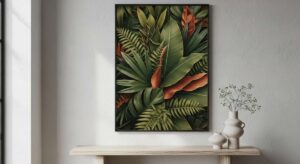 featured: the modern oasis: elevate your interior with premium botanical art