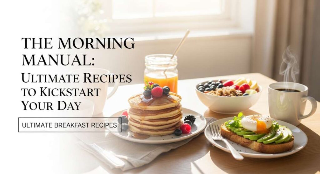 featured: the morning manual: ultimate recipes to kickstart your day