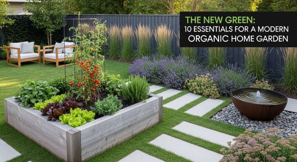 featured: the new green: 10 essentials for a modern organic home garden
