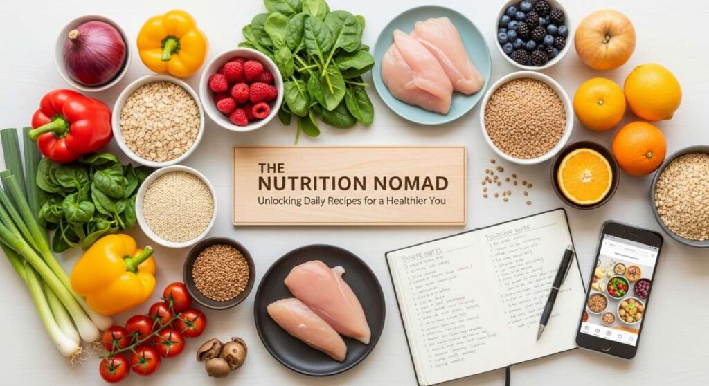 featured: the nutrition nomad: unlocking daily recipes for a healthier you