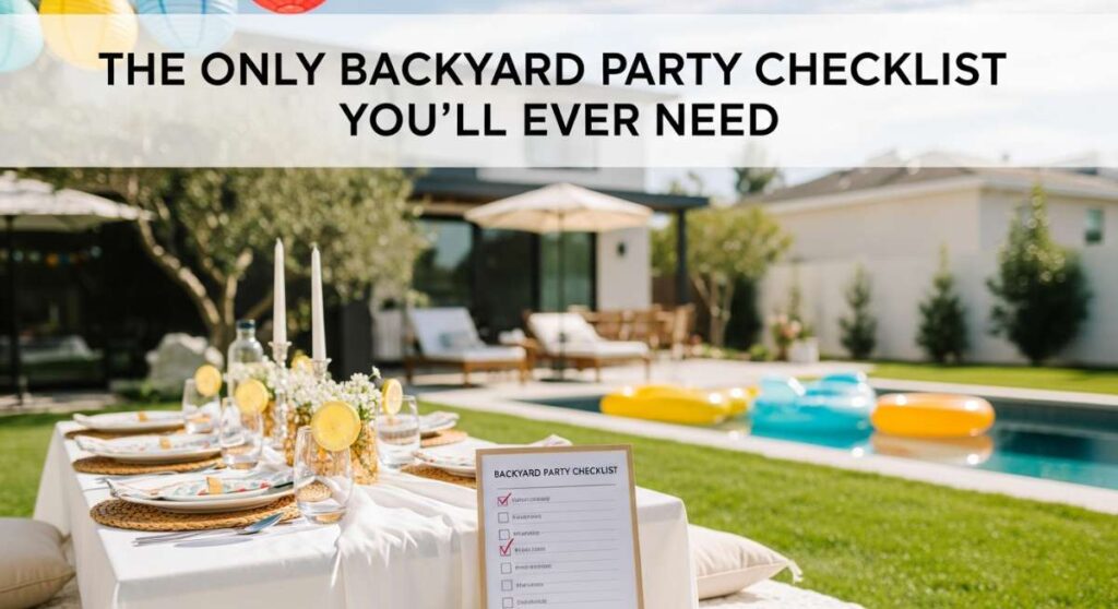 featured: the only backyard party checklist you’ll ever need