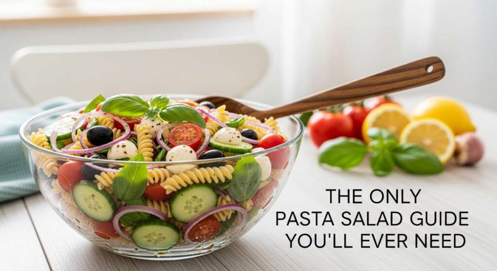 featured: the only pasta salad guide you’ll ever need