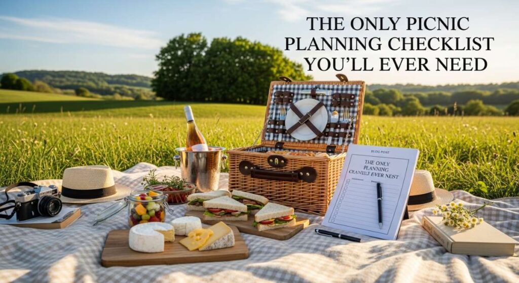 featured: the only picnic planning checklist you'll ever need