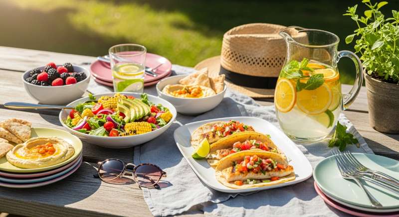 featured: the only summer cookbook you'll ever need: fresh & easy eats