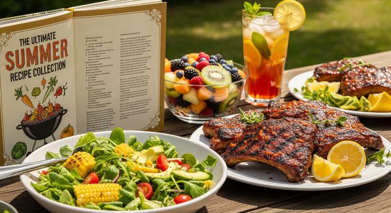 featured: the only summer cookbook you’ll ever need: from grills to greens