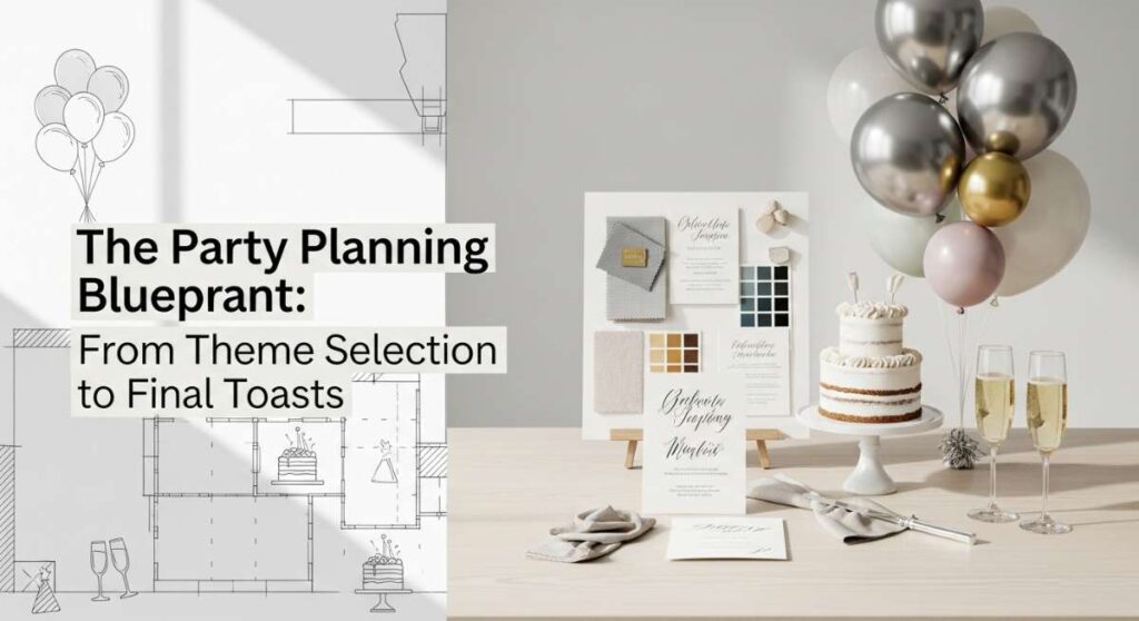 featured: the party planning blueprint: from theme selection to final toasts
