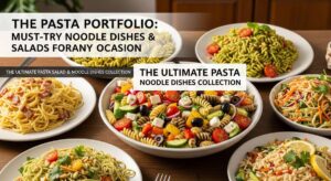 featured: the pasta portfolio: must try noodle dishes & salads for any occasion