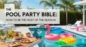 featured: the pool party bible: how to be the host of the season