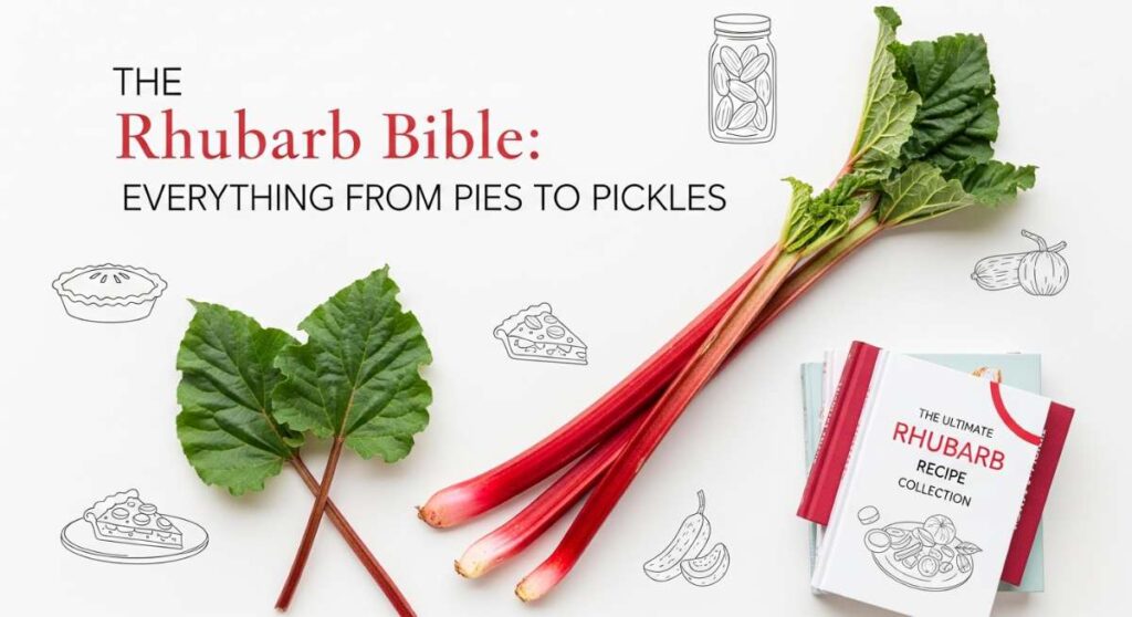 featured: the rhubarb bible: everything from pies to pickles