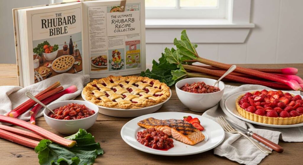 featured: the rhubarb bible: from classic pies to unexpected savory dishes