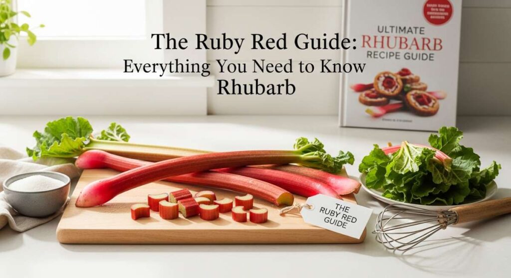 featured: the ruby red guide: everything you need to know about rhubarb