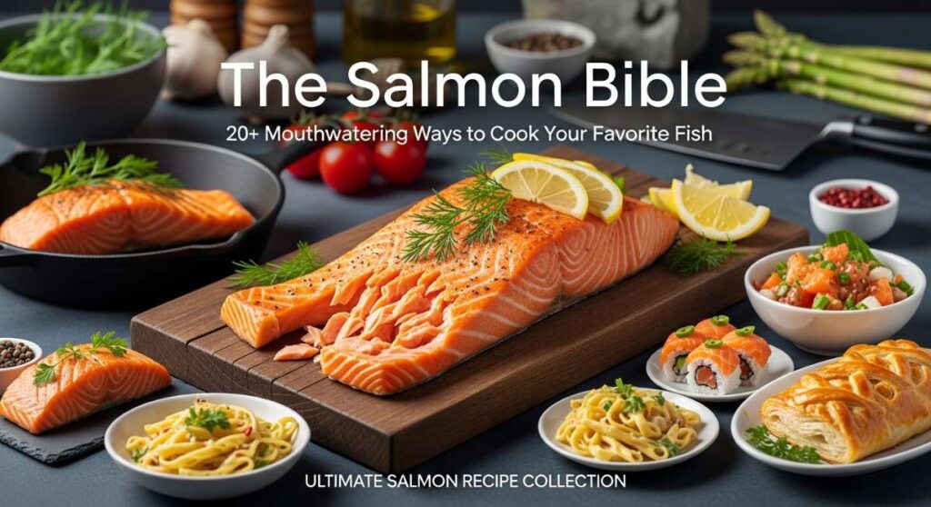 featured: the salmon bible: 20+ mouthwatering ways to cook your favorite fish