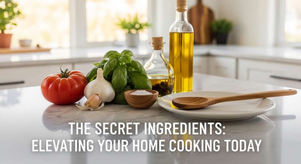 featured: the secret ingredients: elevating your home cooking today