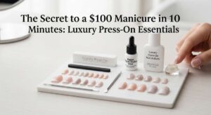 featured: the secret to a $100 manicure in 10 minutes: luxury press on essentials