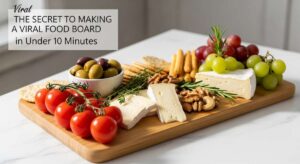 featured: the secret to making a viral food board in under 10 minutes