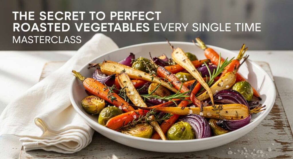 featured: the secret to perfect roasted vegetables every single time