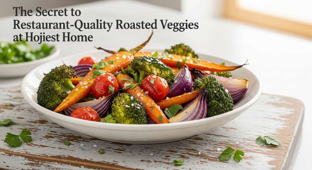 featured: the secret to restaurant quality roasted veggies at home