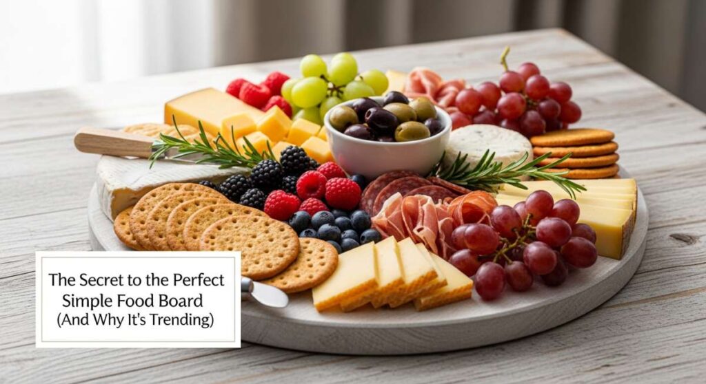 featured: the secret to the perfect simple food board (and why it’s trending)