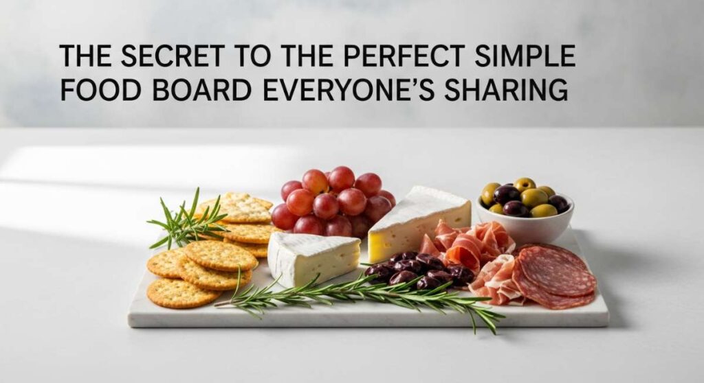 featured: the secret to the perfect simple food board everyone’s sharing