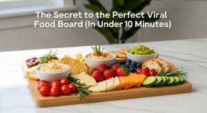 featured: the secret to the perfect viral food board (in under 10 minutes)