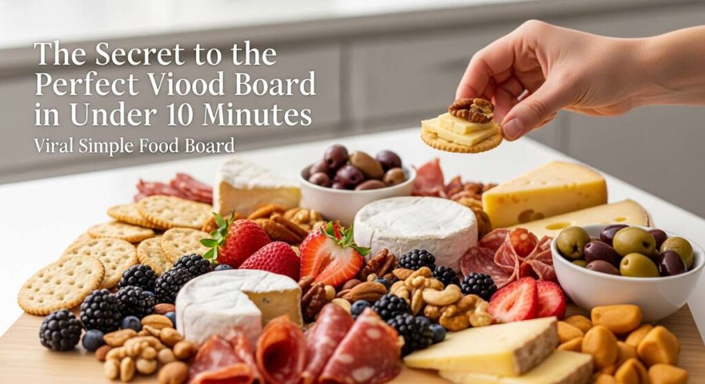 featured: the secret to the perfect viral food board in under 10 minutes
