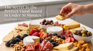 featured: the secret to the perfect viral food board in under 10 minutes
