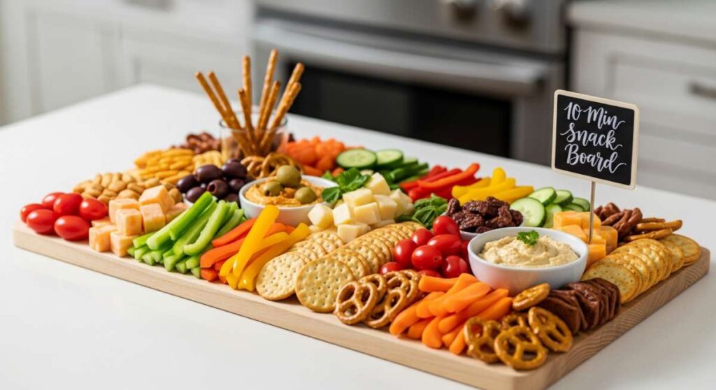 featured: the secret to the perfect viral snack board in under 10 minutes