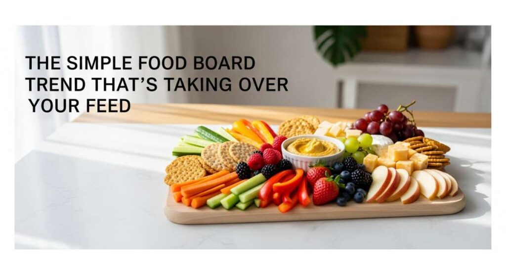 featured: the simple food board trend that's taking over your feed