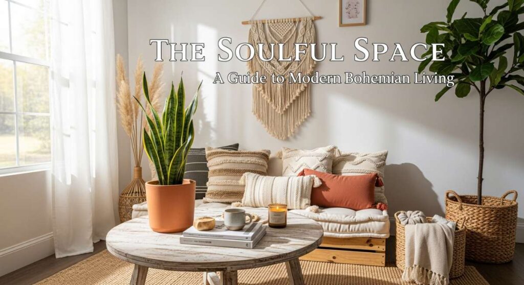 featured: the soulful space: a guide to modern bohemian living