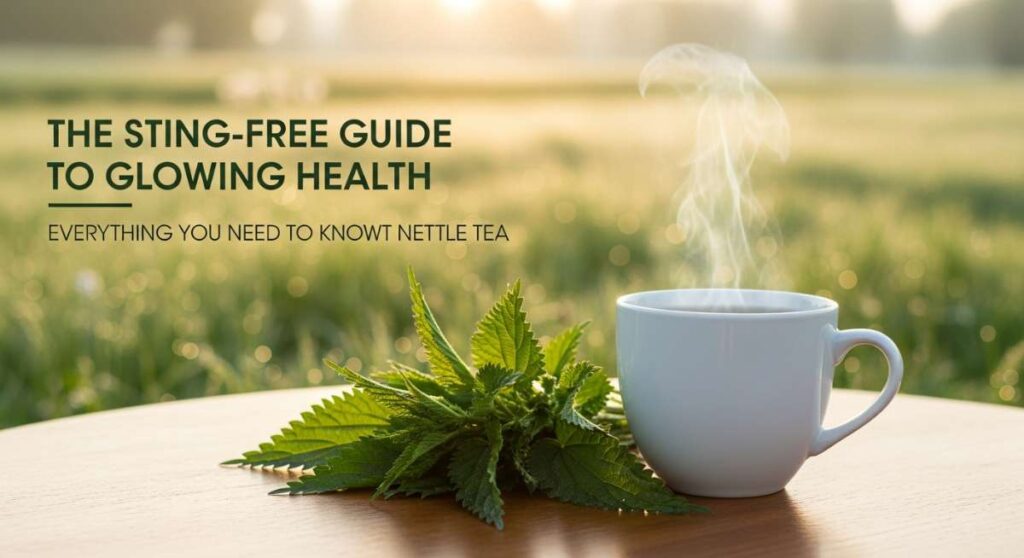 featured: the sting free guide to glowing health: everything you need to know about nettle tea