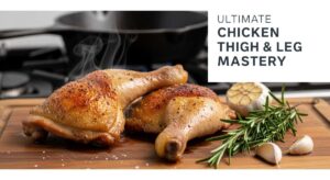featured: the succulent secret: a masterclass in cooking chicken thighs & legs