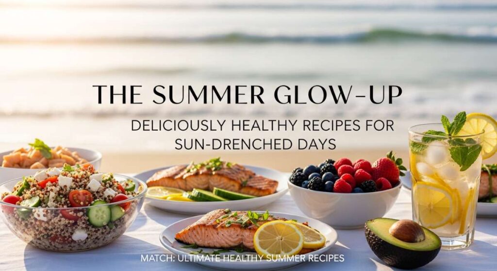 featured: the summer glow up: deliciously healthy recipes for sun drenched days