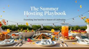 featured: the summer hosting playbook: everything you need for a season of celebration
